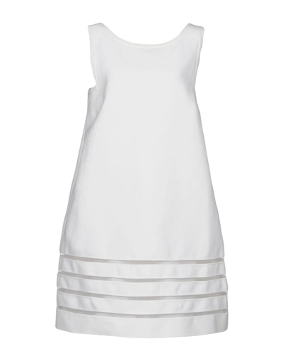 Fendi Short Dress In White