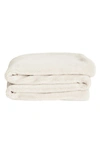 Unhide Lil' Marsh Small Plush Blanket In Snow White