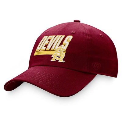 Top Of The World Maroon Arizona State Sun Devils Slice Adjustable Hat