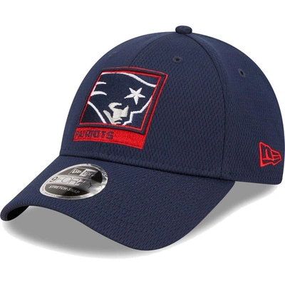 New Era Navy New England Patriots Framed Af 9forty Snapback Hat