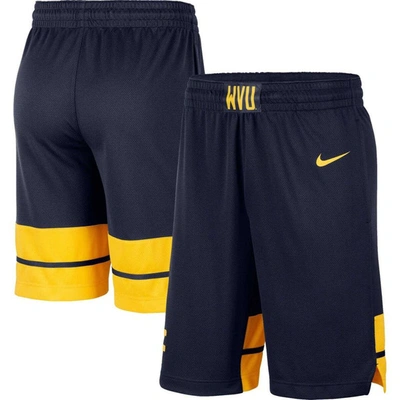 Nike Navy West Virginia Mountaineers Replica Team Basketball Shorts