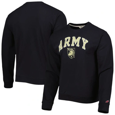 League Collegiate Wear Black Army Black Knights 1965 Arch Essential Fleece Pullover Sweatshirt