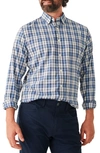 Faherty The Movement Plaid Button-up Shirt In Eagles Nest Plaid