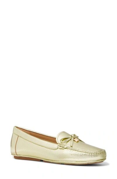 Michael Michael Kors Juliette Loafer In Pale Gold