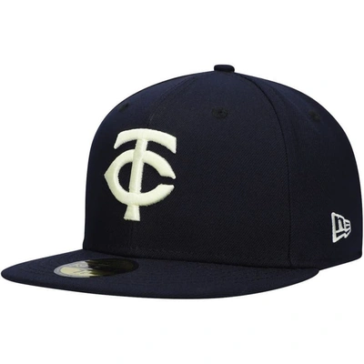 New Era Navy Minnesota Twins 2023 Authentic Collection Alternate 59fifty Fitted Hat