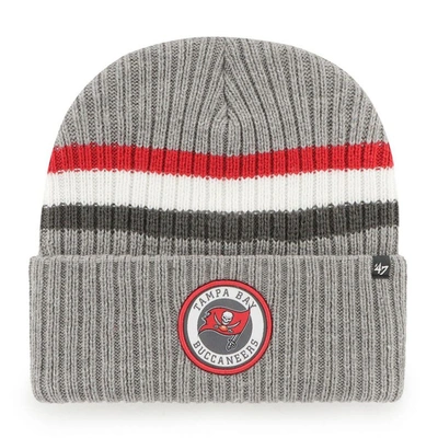 47 '  Gray Tampa Bay Buccaneers Highline Cuffed Knit Hat