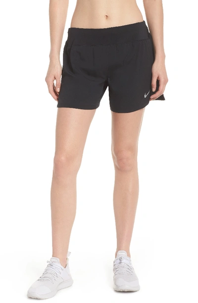 Nike Flex Dri-fit Running Shorts In Black