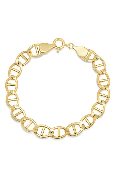 Iconery X Rashida Jones Mariner Chain Bracelet In Yellow Gold