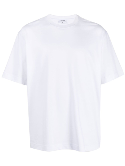 Filippa K Crew-neck T-shirt In White