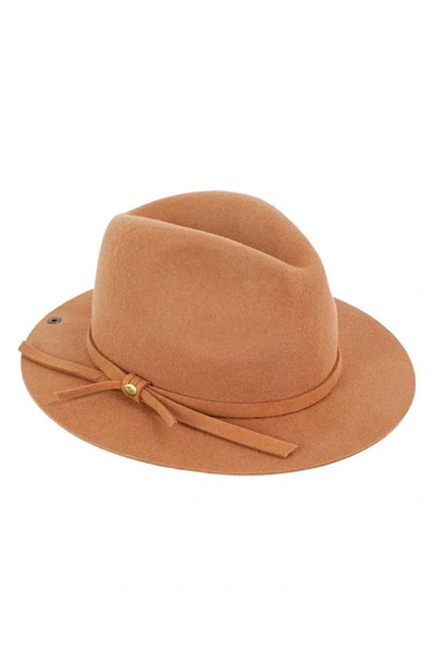 Peter Grimm Mayfair Fedora Hat In Tan