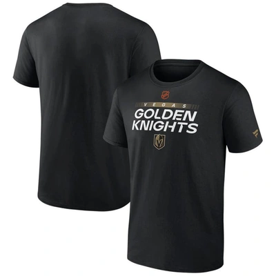 Fanatics Branded Black Vegas Golden Knights Special Edition 2.0 Authentic Pro T-shirt