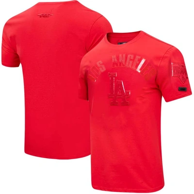 Pro Standard Los Angeles Dodgers Classic Triple Red T-shirt