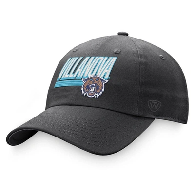 Top Of The World Charcoal Villanova Wildcats Slice Adjustable Hat