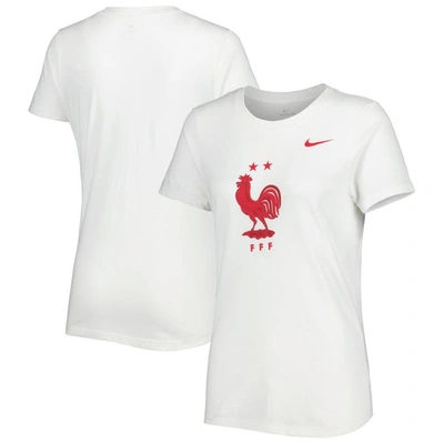 Nike White France National Team Club Crest T-shirt