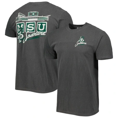 Image One Black Michigan State Spartans Vault Stadium T-shirt