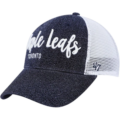 47 ' Navy/white Toronto Maple Leafs Encore Mvp Trucker Snapback Hat