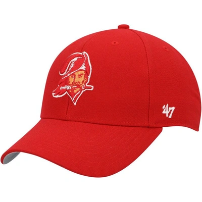 47 ' Red Tampa Bay Buccaneers Mvp Adjustable Hat