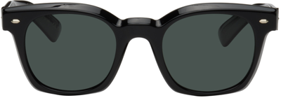 Oliver Peoples Black Merceaux Sunglasses In 1492p2 Black