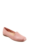 Trotters Sage Flat In Dusty Pink