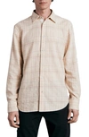 Rag & Bone Gus Plaid Button-up Shirt In Ltgrymult