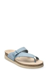 Mephisto Helen Toe Loop Sandal In Sky Blue