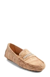 Jack Rogers Dolce Cork Driving Loafer In Tan Cork