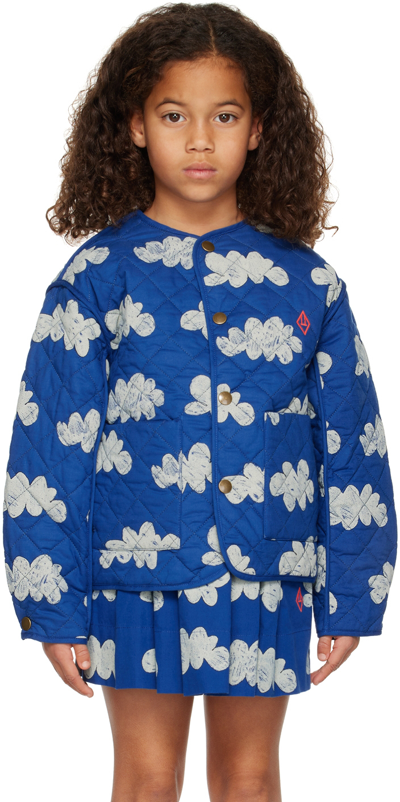 The Animals Observatory Deep Blue Starling Reversible Jacket
