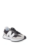 New Balance 327 Sneaker In Black/ White