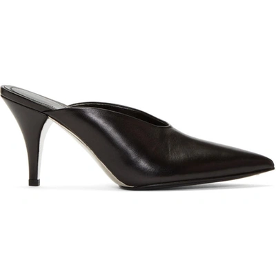 Calvin Klein 205w39nyc Roslynn Pointy Toe Mule In Black