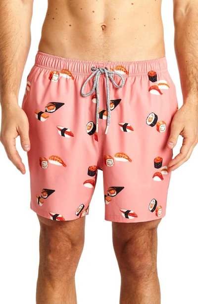 Rainforest Rock & Roll Trunks In Flamingo Pink