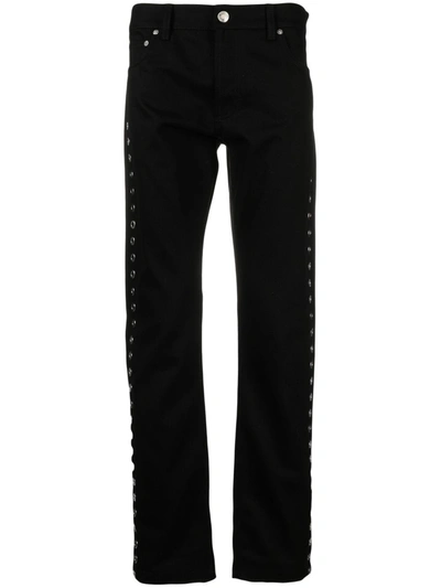 Alexander Mcqueen Denim Cotton Jeans In Black