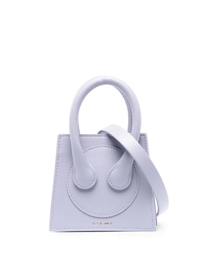 Az Factory By Ester Manas Leather Mini Bag In Violet