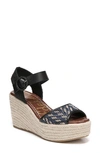 Sam Edelman Dimitree Wedge In Navy/ Black