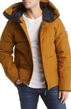 Canada Goose Macmillan Water Repellent 625 Fill Power Down Parka In Klondike Gold