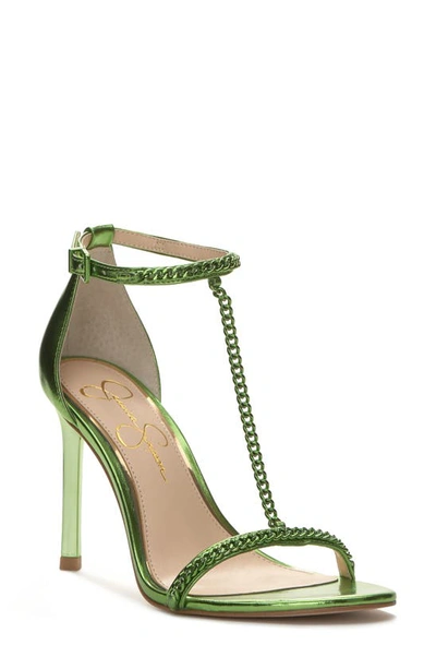 Jessica Simpson Qiven T-strap Sandal In Green