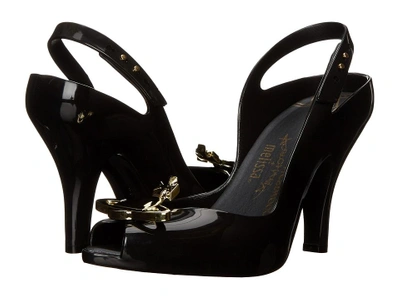 Vivienne Westwood - Anglomania + Melissa Lady Dragon (black) Women's Shoes  | ModeSens