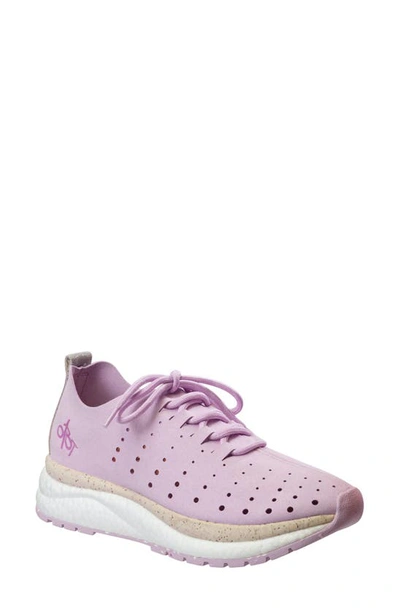 Otbt Alstead Perforated Trainer In Purple