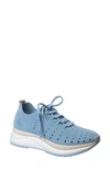 Otbt Alstead Perforated Sneaker In Light Blue