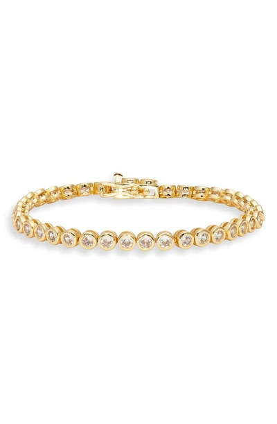 Ben Oni Natasha Tennis Bracelet In Gold