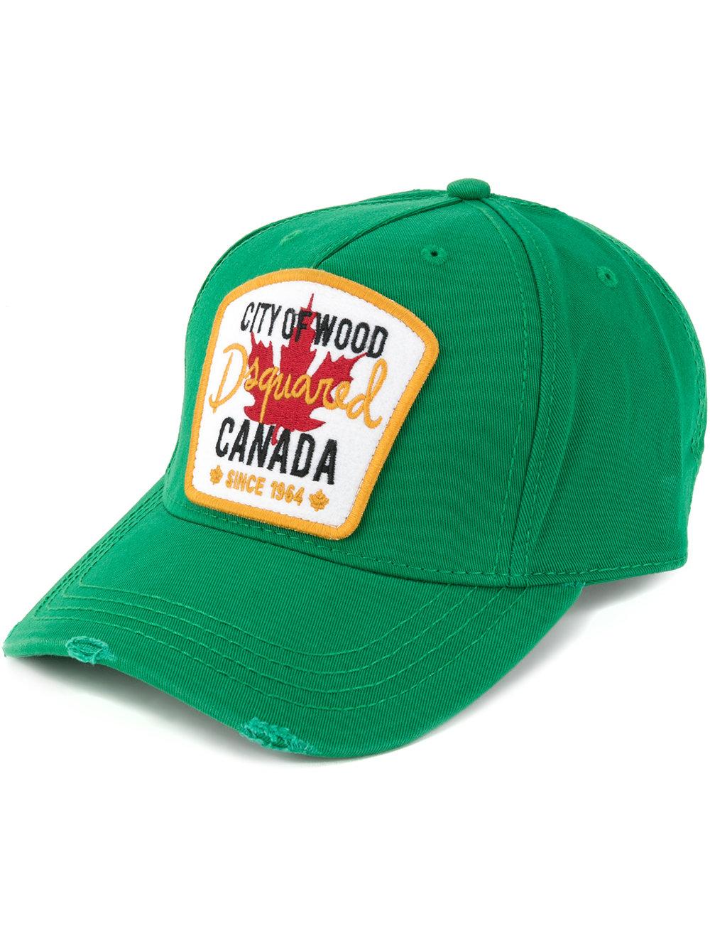 wood dsquared2 hat