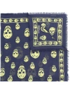 Mcq By Alexander Mcqueen Skull Print Scarf