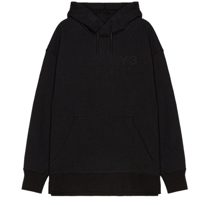 Y-3 Adidas Cotton Sweatshirt In Black