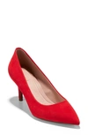 Cole Haan Go-to Park Pump In True Red
