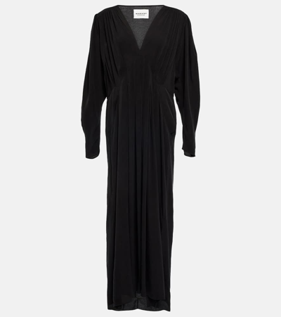 Isabel Marant Étoile Ezinia Long Dress In Black