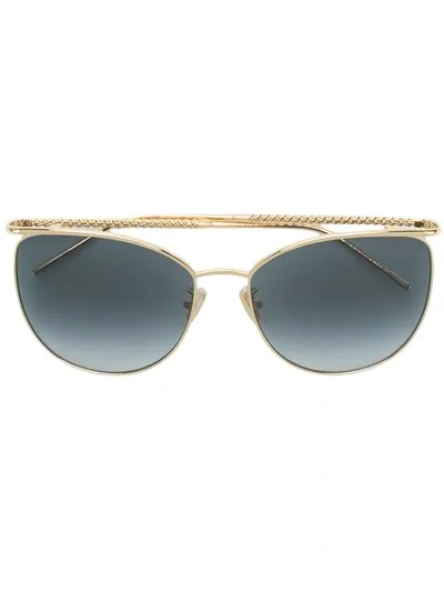 Boucheron Eyewear Square Sunglasses - Metallic
