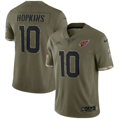 Nike Men's Nfl Arizona Cardinals Salute To Service (deandre Hopkins) Limited Football Jersey In Brown
