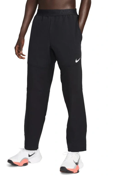 Nike Men's Flex Vent Max Dri-fit Fleece Fitness Pants In Black