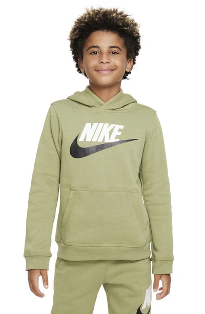 Nike Sportswear Club Fleece Big Kidsâ Pullover Hoodie In Green