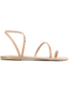 Ancient Greek Sandals Sandalen Mit Nieten - Nude In Neutrals