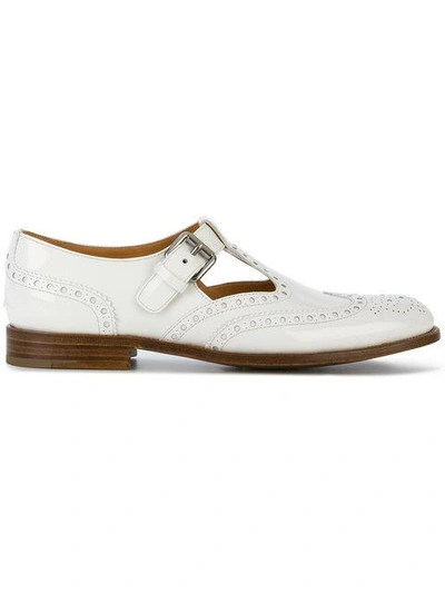 Church's Classic Style Brogues In White